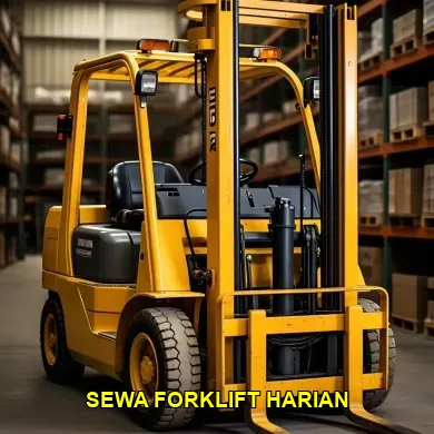 sewa forklift harian